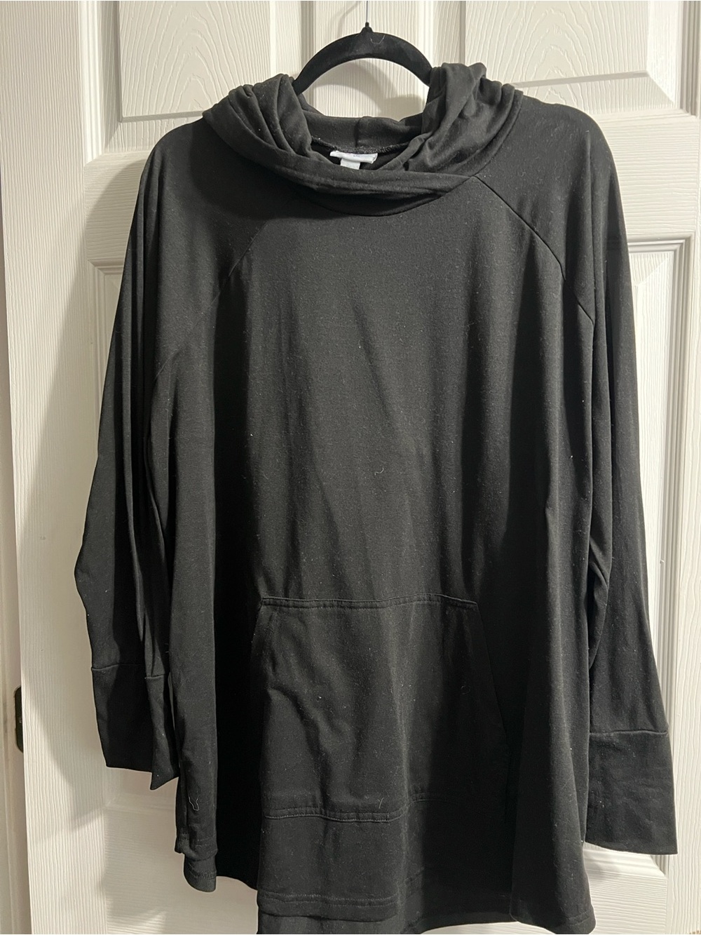 LuLaRoe Black Women's Hooded Pullover Sweatshirt